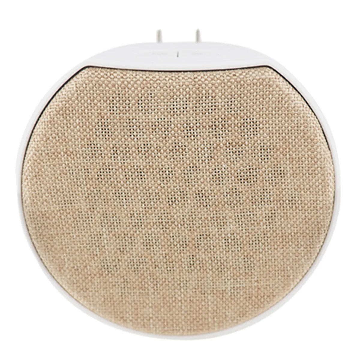 OC Acoustic Newport Plug-in Outlet Speaker with Bluetooth 5.1 and Built-in USB Type-A Charging Port (Champagne/White)