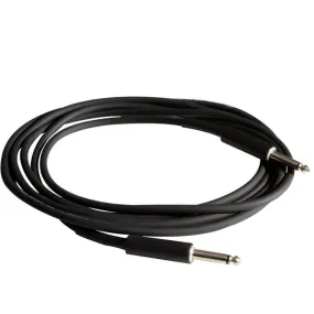 On-Stage IC-10HS 1/4" to 1/4" Instrument Cable with Heat-Shrink Relief - 10'