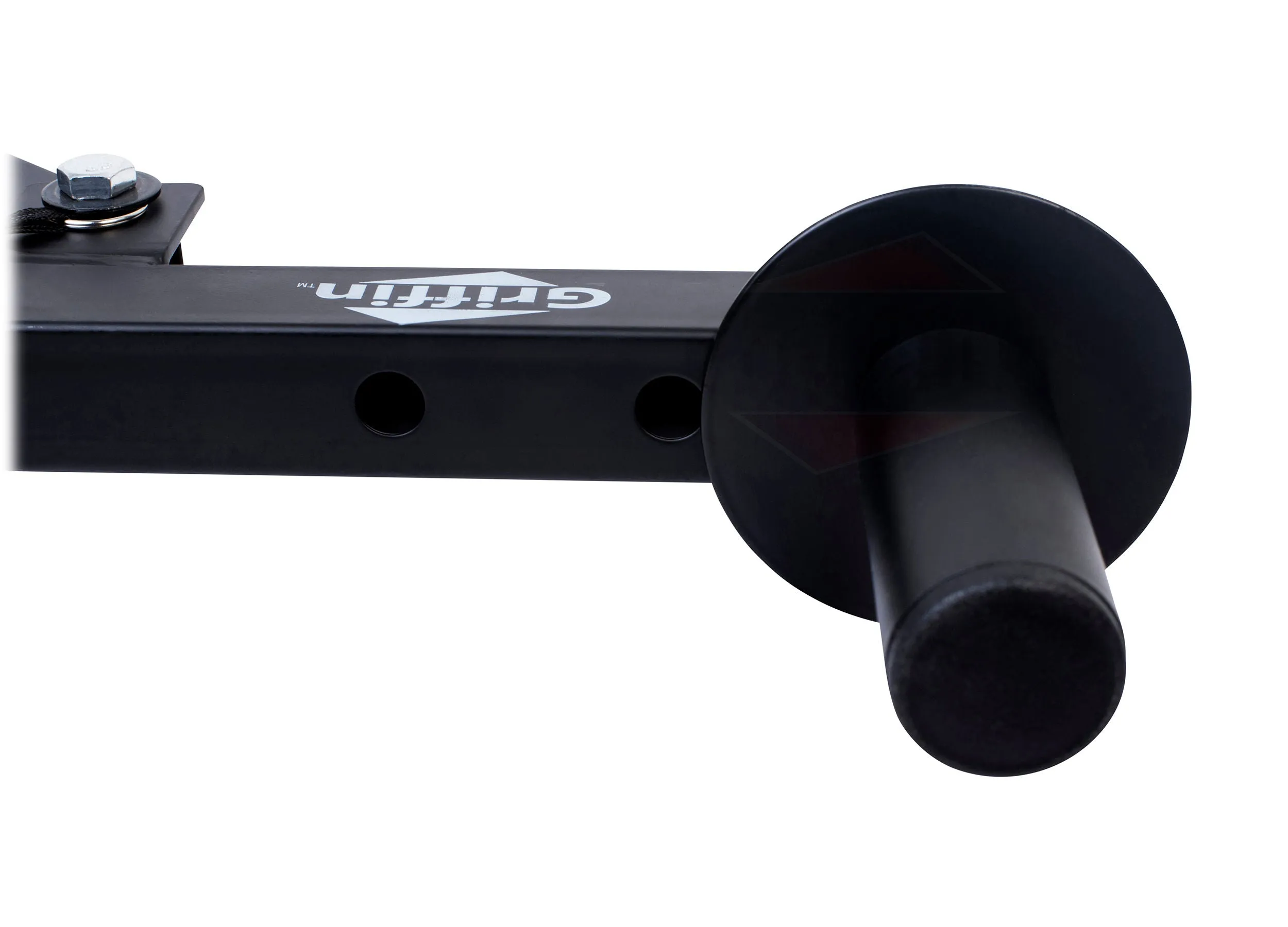 PA Speaker Wall Mount Bracket Stands (6 PACK) by GRIFFIN - All-Steel Pro-Audio 35mm Pole Holders with Securing Locking Pin & 3-Level Tilt Adjustments - DJ On-Stage Studio Monitor Holders