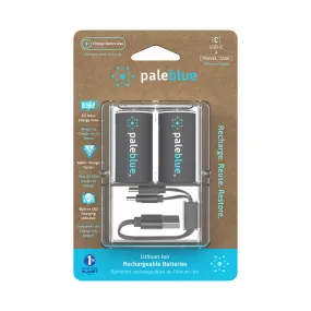 PaleBlue C Lithium Ion USB-C Rechargeable Batteries (2 Pack)