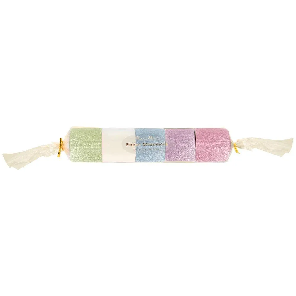 Paper Streamers - Pastel Colours