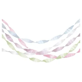 Paper Streamers - Pastel Colours