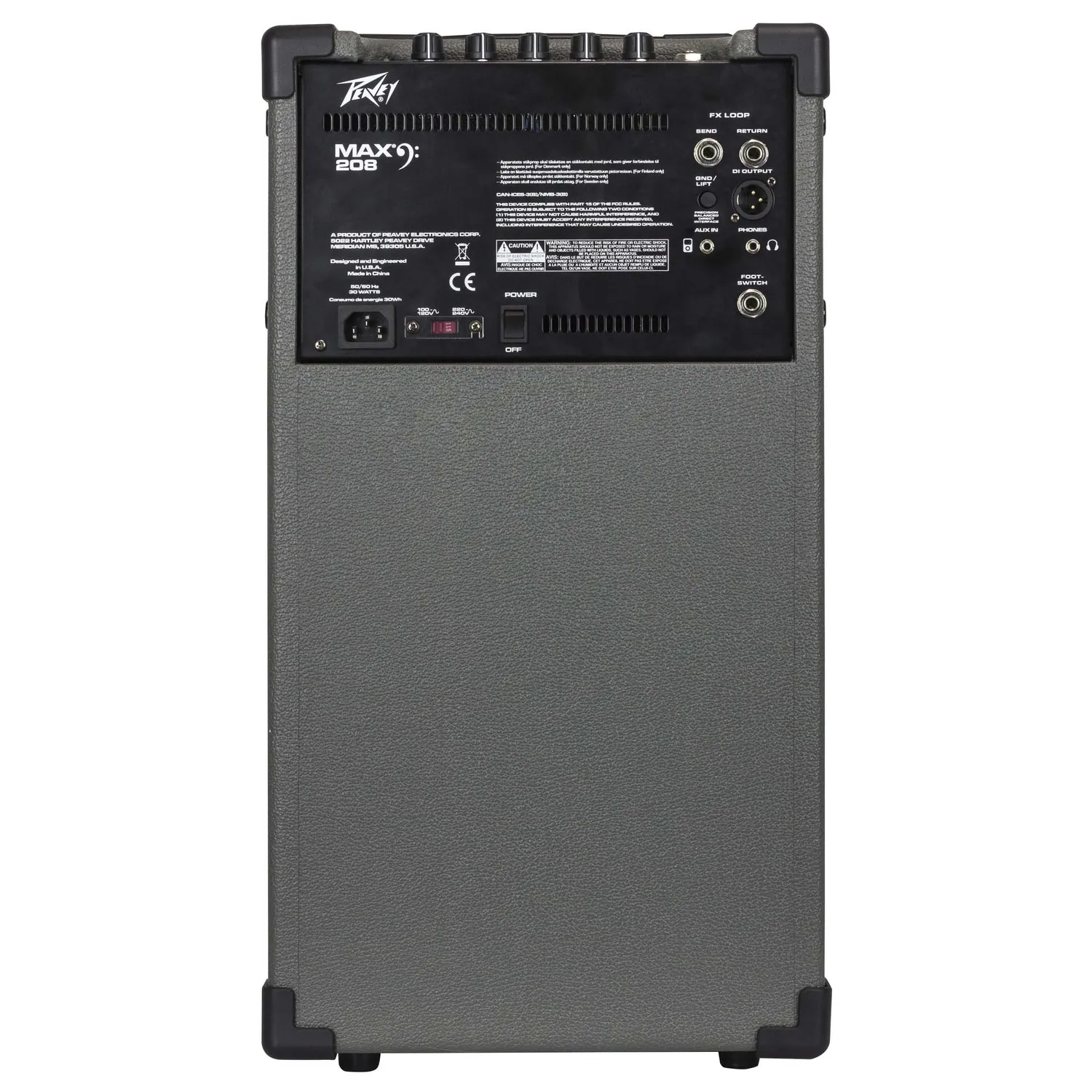 Peavey MAX® 208 2x8" 200W Bass Amplifier Combo
