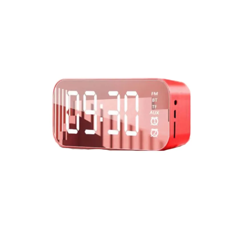 Portable Clock Bluetooth Card Speaker