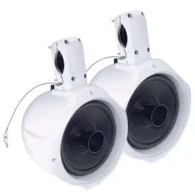 QPower Loaded Marine-Tower Speakers Wht