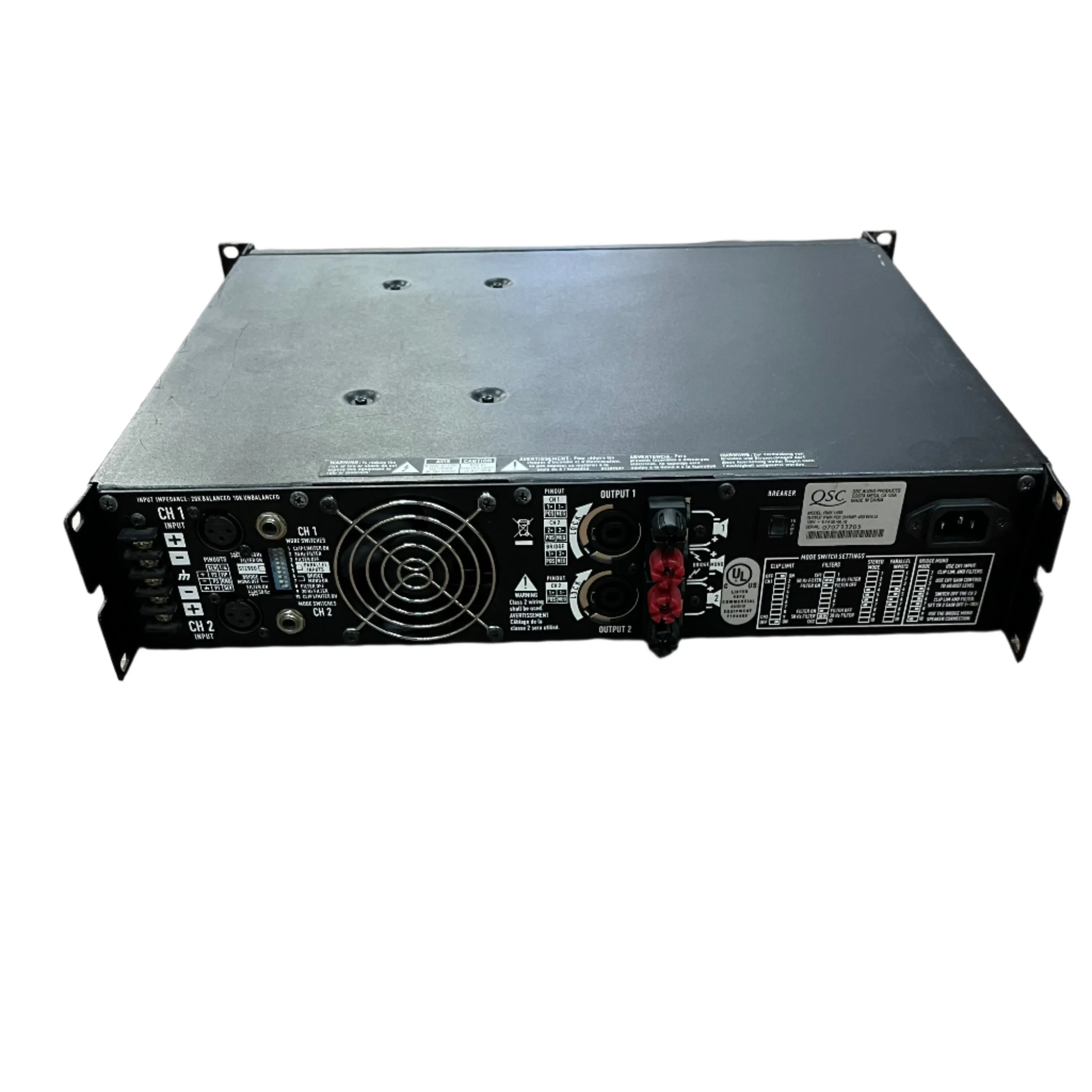 QSC RMX1450 Power Amplifier