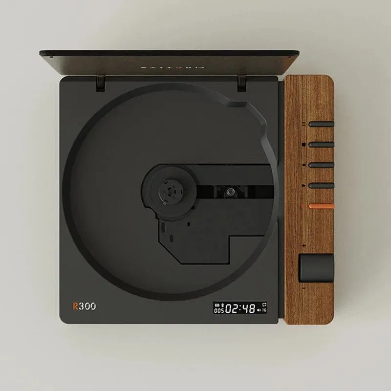 R300 RetroWave Bluetooth Audiophile CD Player