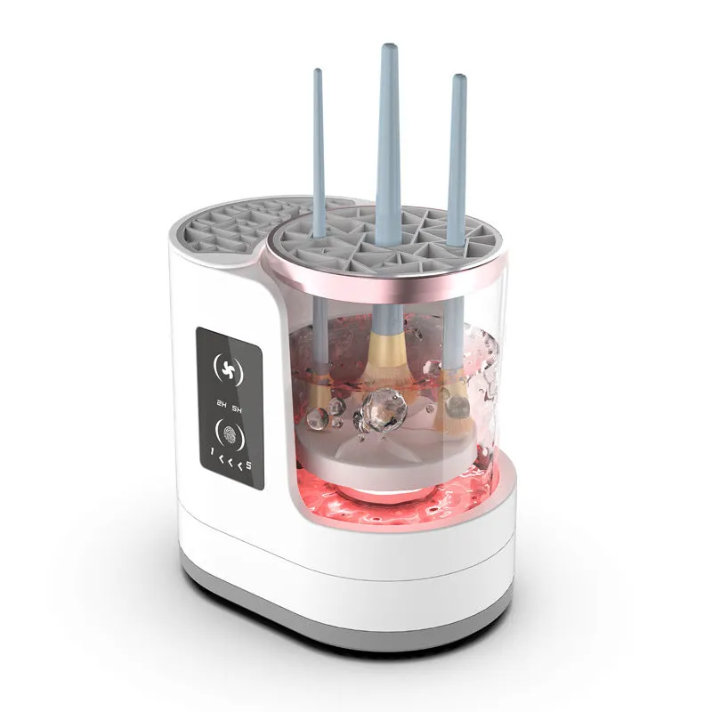 Rechargeable Electric Makeup Brush Cleaner | Automatic Cleaning & Drying Tool