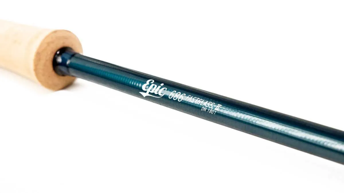 Reference 6wt 686 FastGlass Fly Rod