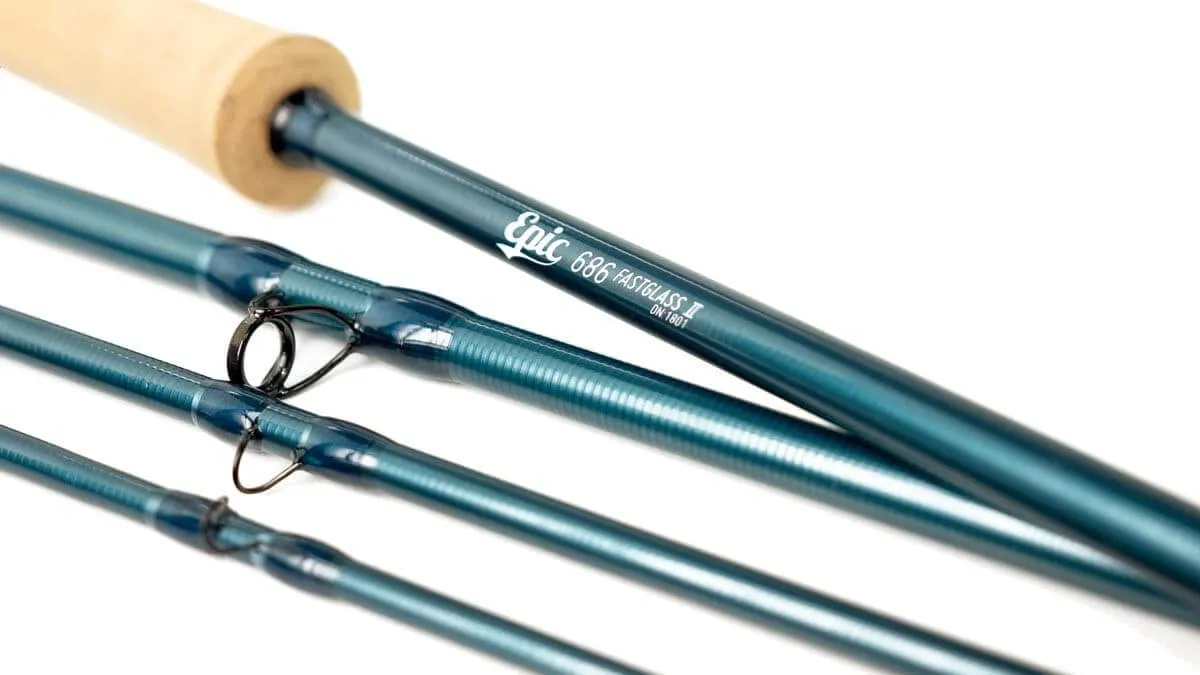 Reference 6wt 686 FastGlass Fly Rod