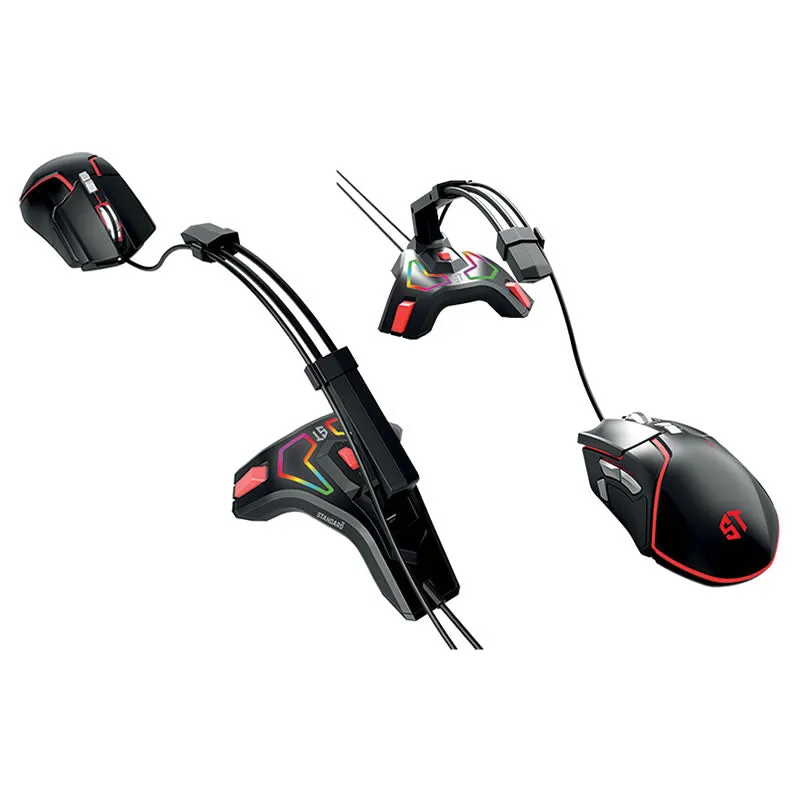 Rgb Adjustable Gooseneck Gaming Usb Microphone -Xf0689