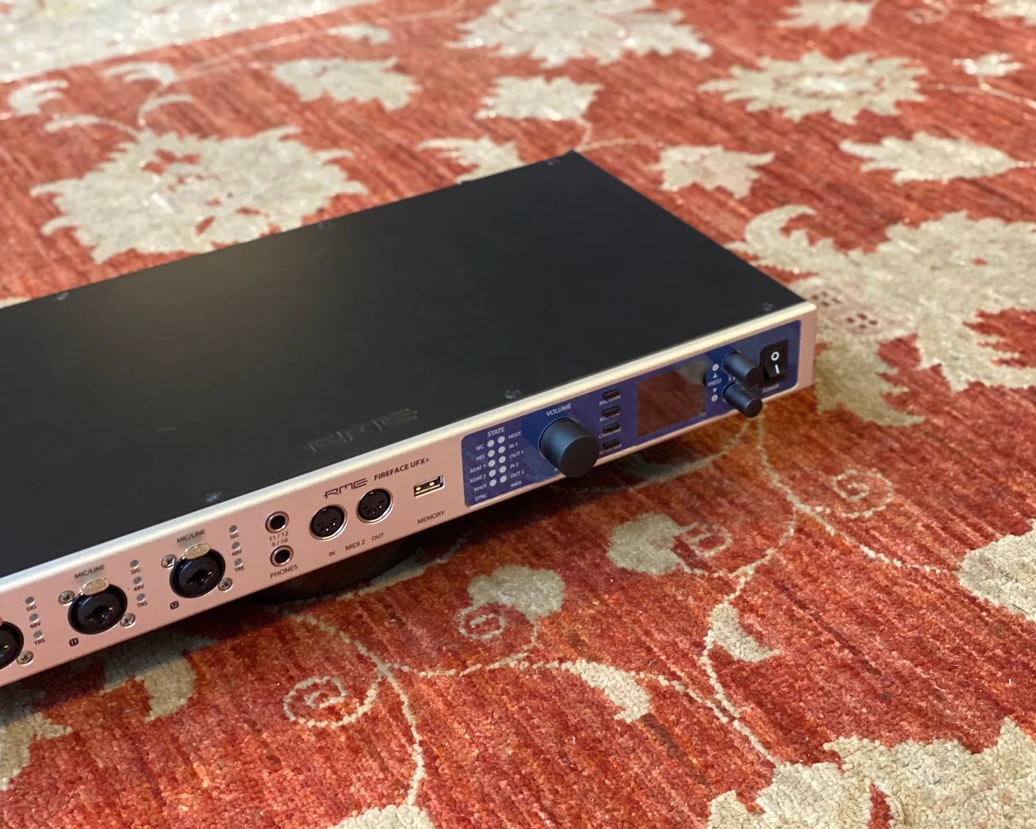 RME Fireface UFX  188-Channel, 24-Bit/192kHz high-end USB & Thunderbolt Audio Interface