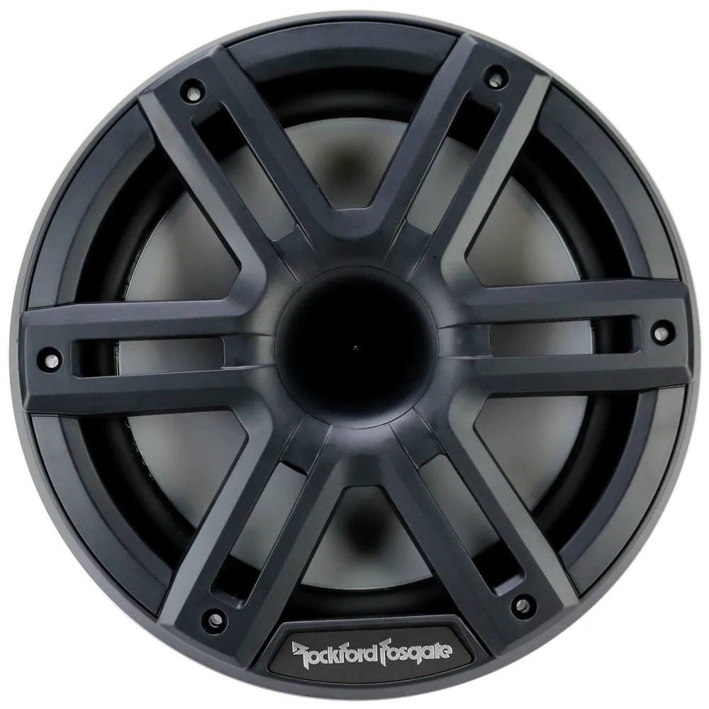 Rockford Fosgate M2WL-10HB 10" 2-Way Wake Tower Coaxial Speakers with Horn Tweeters - Black