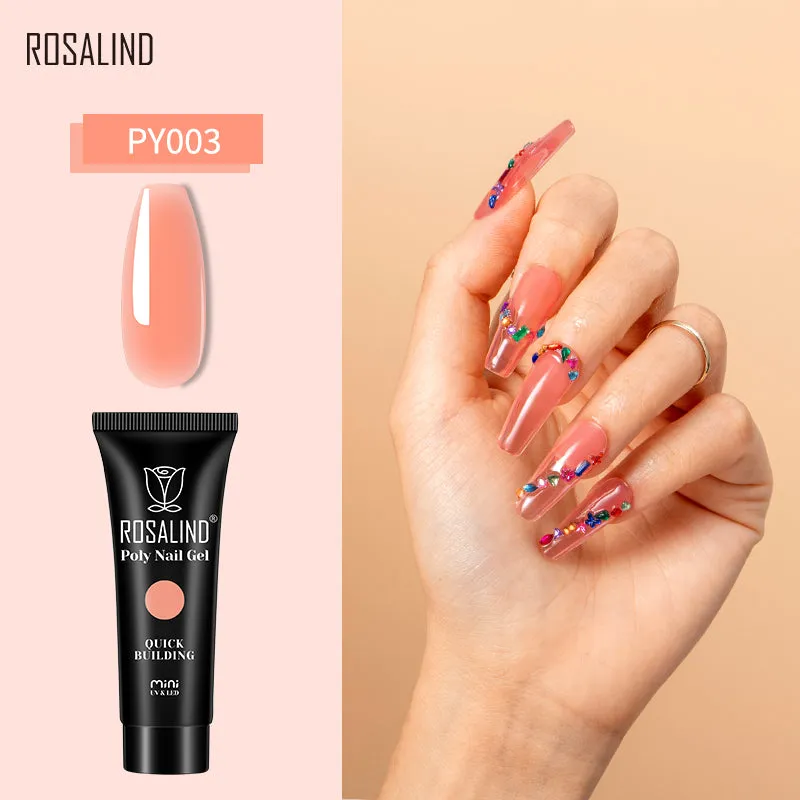 Rosalind 12ML Multi Colorful Poly Nail Gel