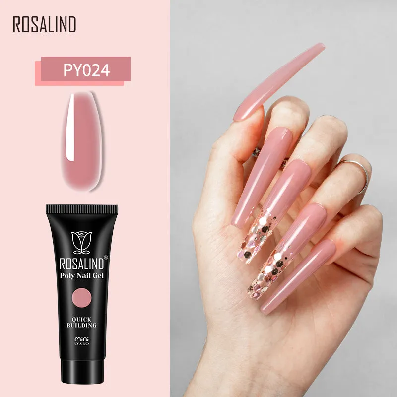 Rosalind 12ML Multi Colorful Poly Nail Gel