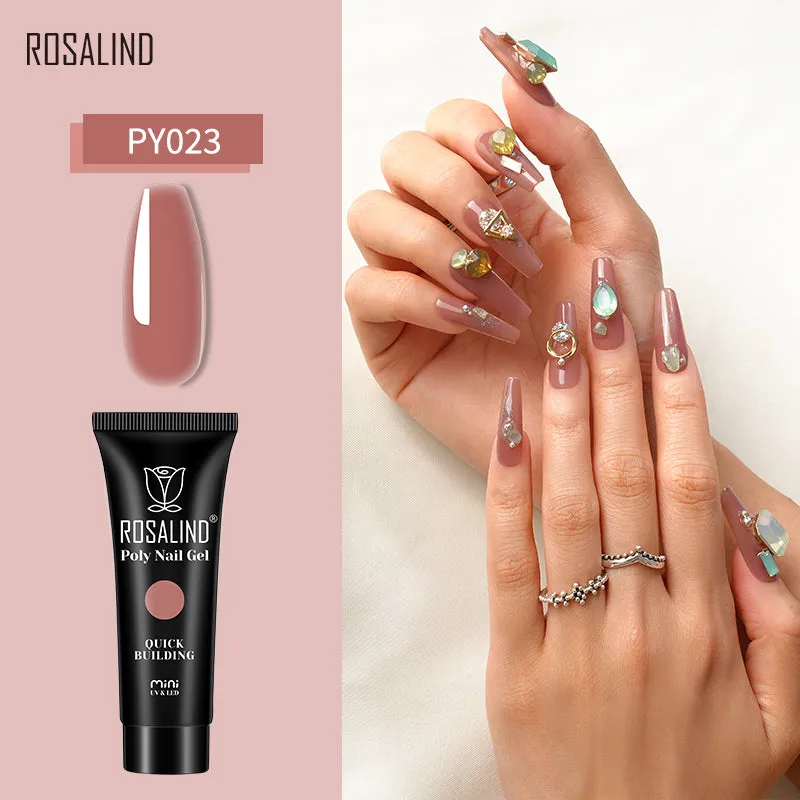 Rosalind 12ML Multi Colorful Poly Nail Gel