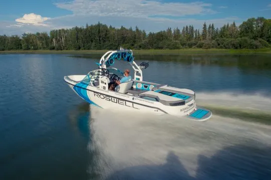 Roswell Aviator Pro Wake Tower - White | 2022 | Pre-Order