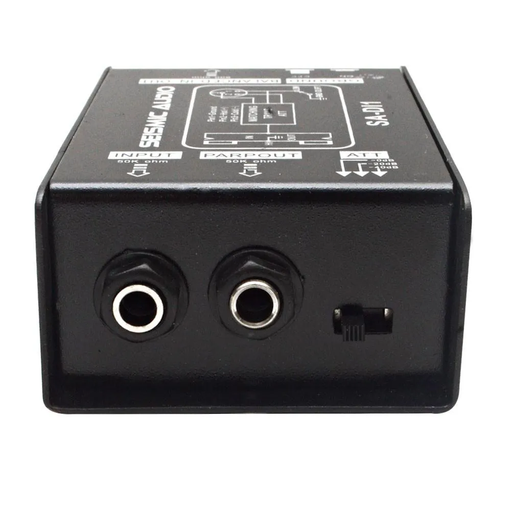 SA-DI1 - Passive Direct Box with Ground Lift and Attenuator Switch