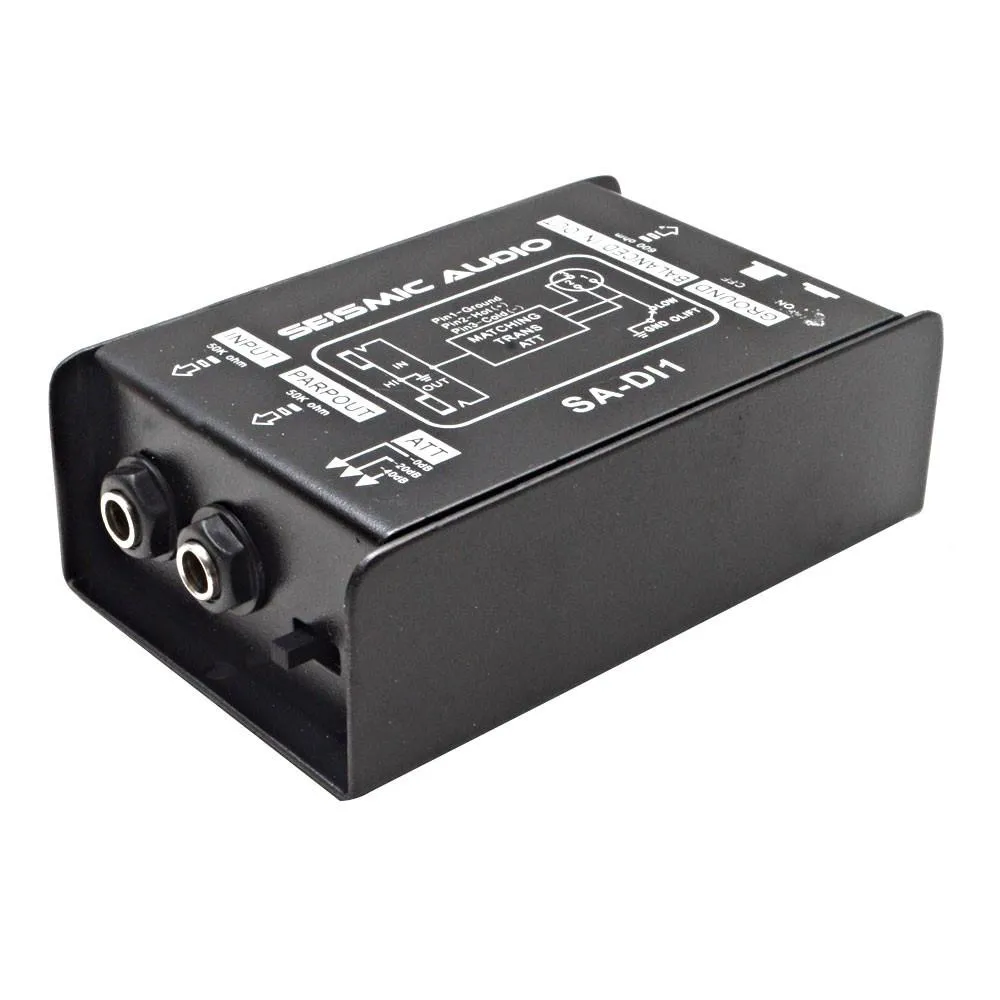SA-DI1 - Passive Direct Box with Ground Lift and Attenuator Switch