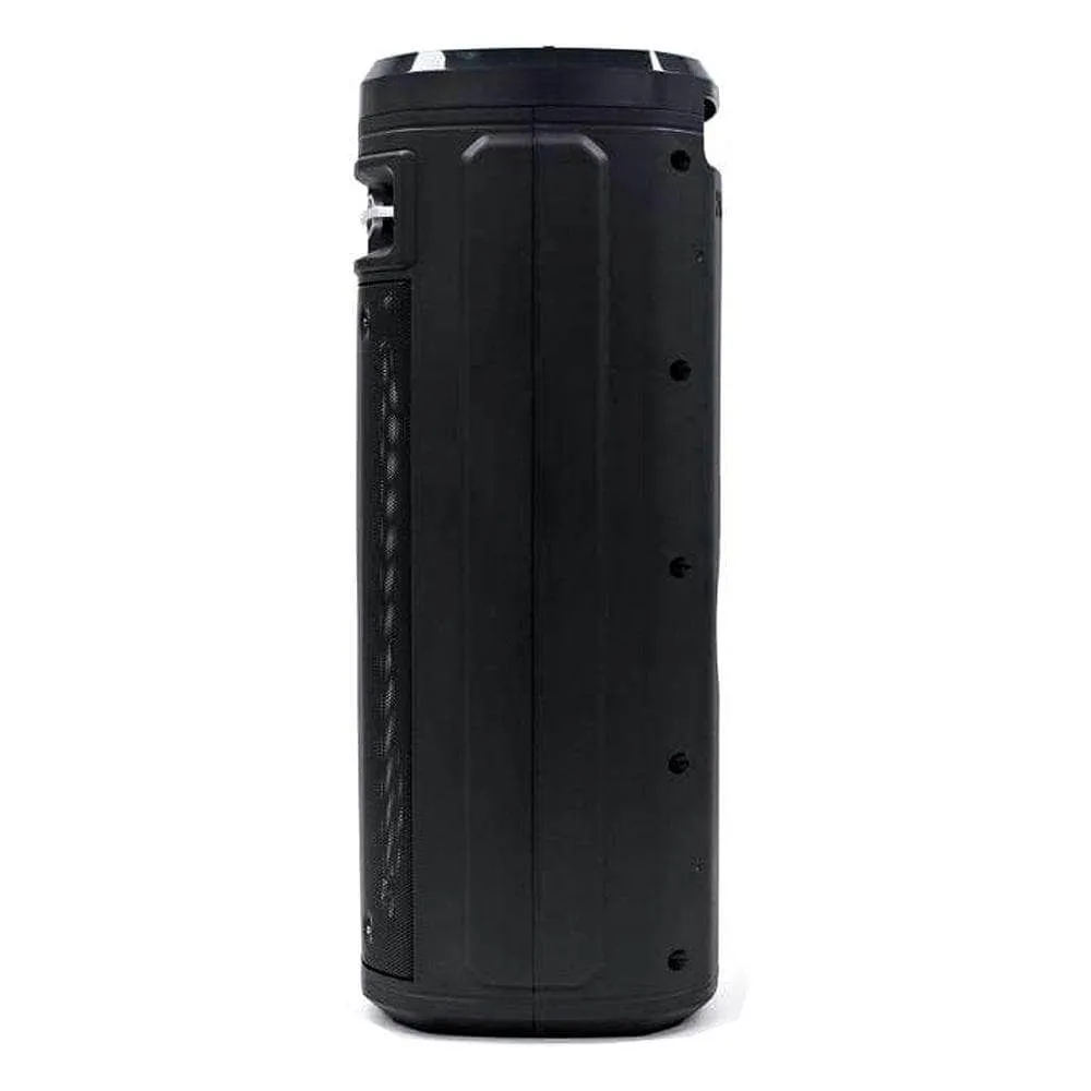 SA-KP206 - Powered Portable Dual 6.5 Inch Party & Karaoke Speaker - Bluetooth, Wireless Microphone and Remote