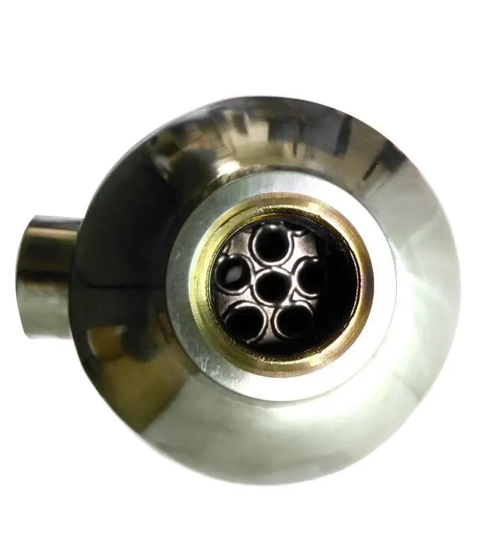 Salt Pool Heat Exchanger - 155K Titanium Opposite Side 1 1/2" & 1" FPT