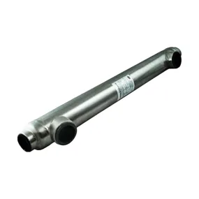 Salt Pool Heat Exchanger - 210K Titanium Same Side 1 1/2" & 1 1/2" FPT