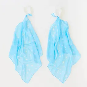 Sarah's Silks Wrist Streamers - Snow