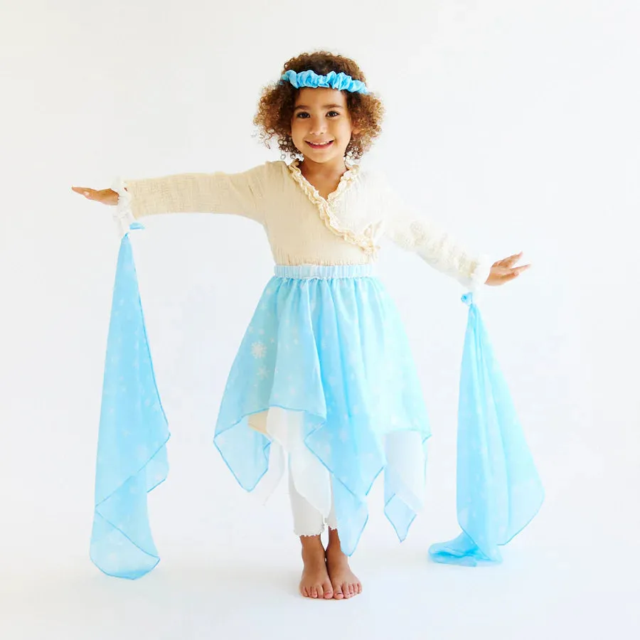 Sarah's Silks Wrist Streamers - Snow