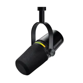 Shure Motiv MV7  USB / XLR Dynamic Podcasting Microphone w/ LED Touch Panel (Black)