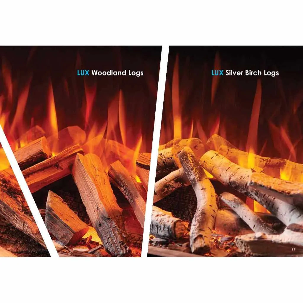 Solution Fires LUX 150 HD 1500MM Panoramic Electric Fire - 1/2/3 Sided Media Wall Electric Fire