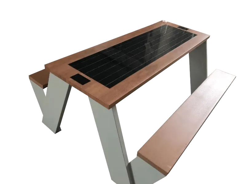ST1010 SOLAR CHARGING AND CONNECTIVITY PICNIC TABLE
