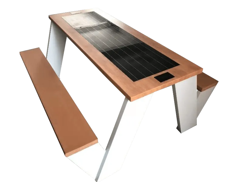 ST1010 SOLAR CHARGING AND CONNECTIVITY PICNIC TABLE