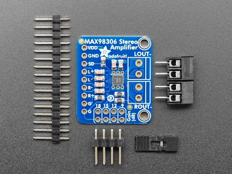 Stereo 3.7W Class D Audio Amplifier - MAX98306