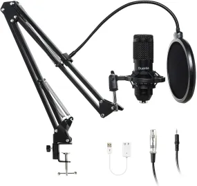 Studio Condenser USB Microphone Arm Stand