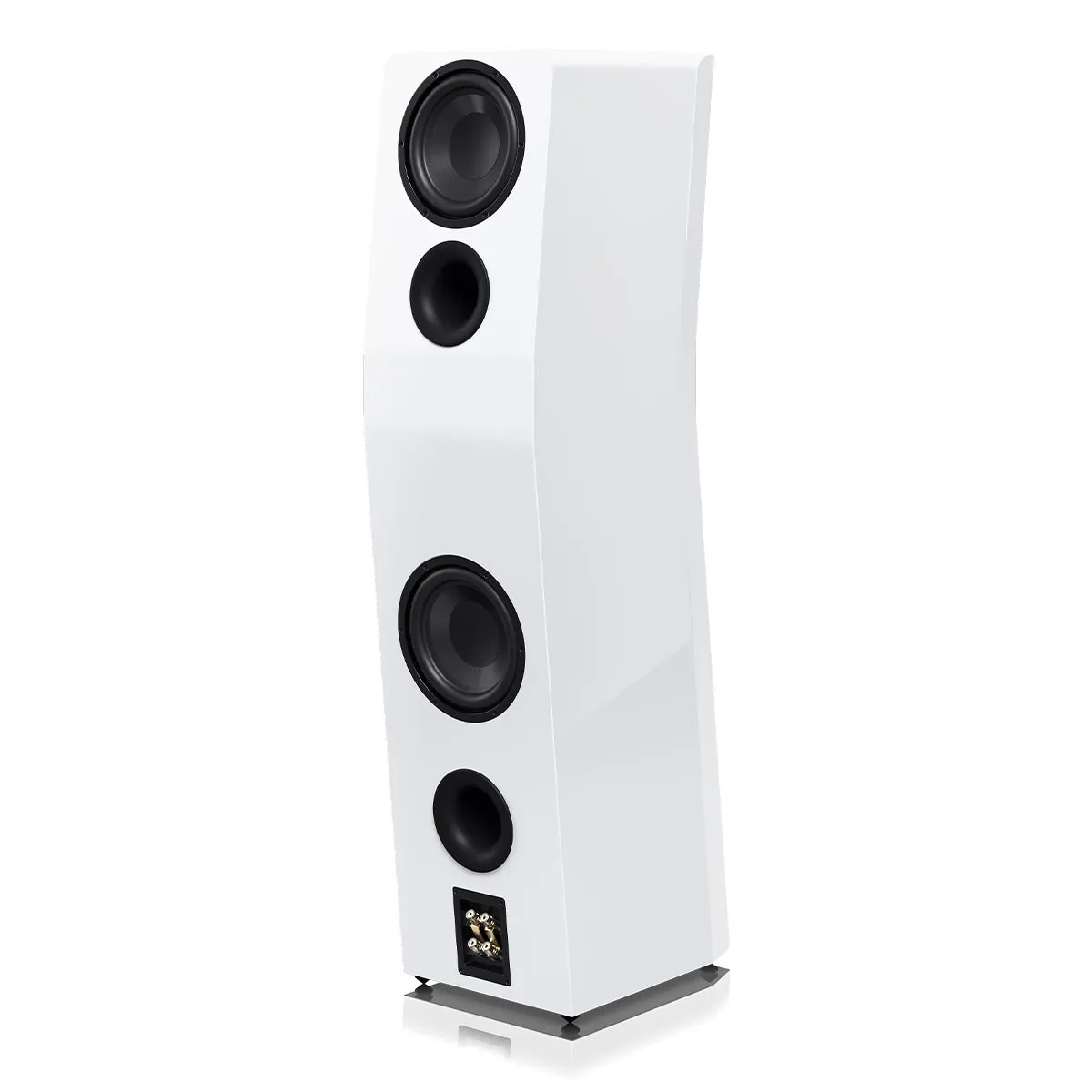 SVS Ultra Evolution Pinnacle Tower Speaker with Quad 8" Woofers - Each (Piano Gloss White)