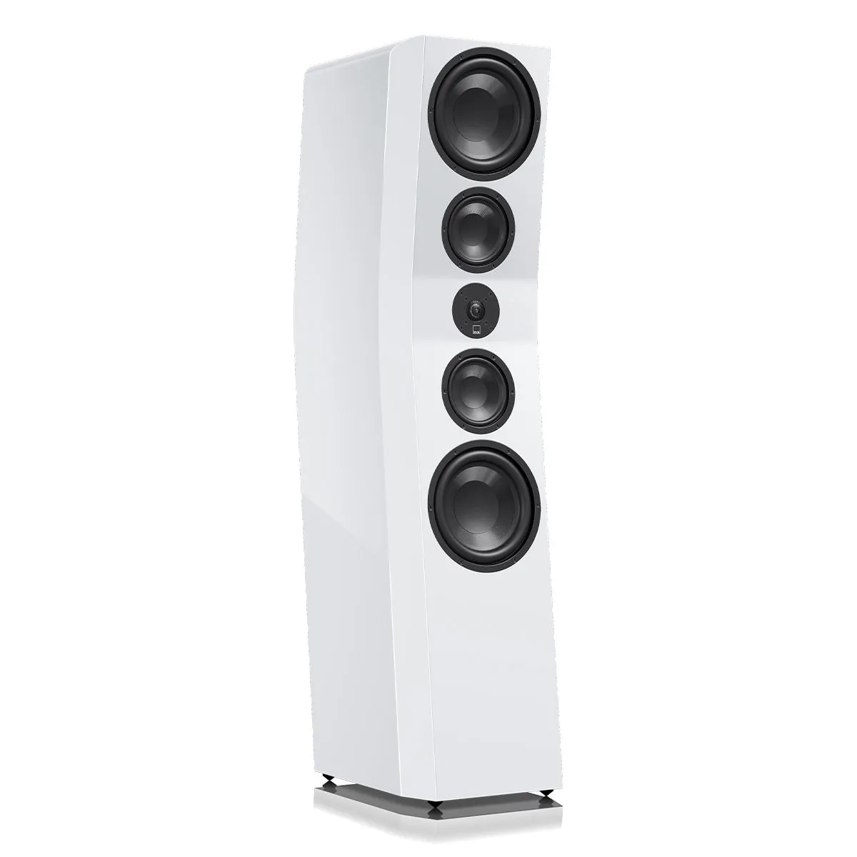SVS Ultra Evolution Pinnacle Tower Speaker with Quad 8" Woofers - Each (Piano Gloss White)