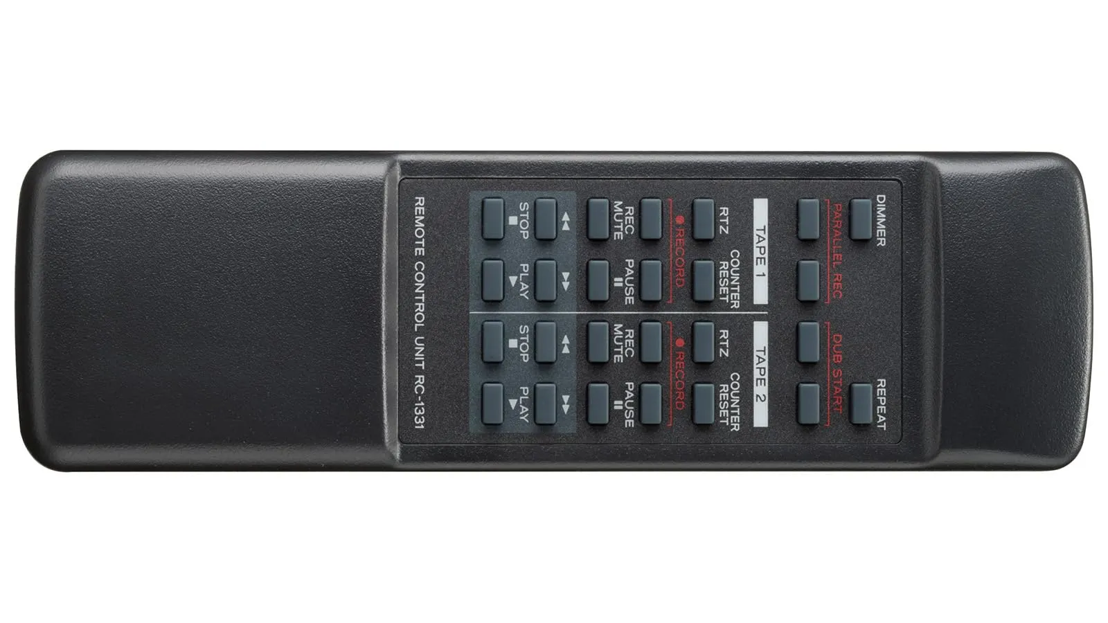 TEAC W-1200 Dual Cassette Deck with Recorder/USB/Pitch/Karaoke-Mic-in and Remote.