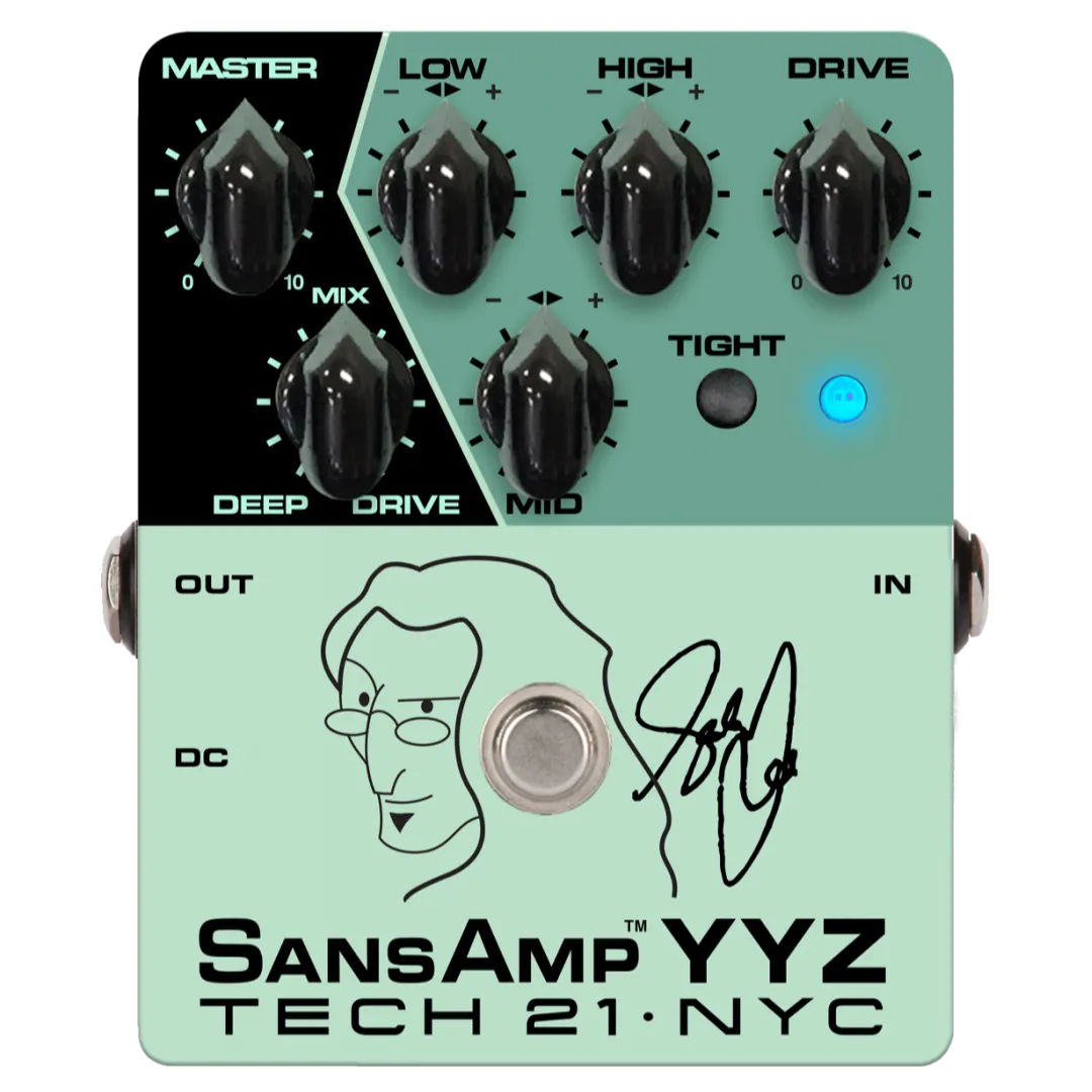 Tech 21 YYZ Geddy Lee Sansamp Pedal