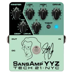Tech 21 YYZ Geddy Lee Sansamp Pedal