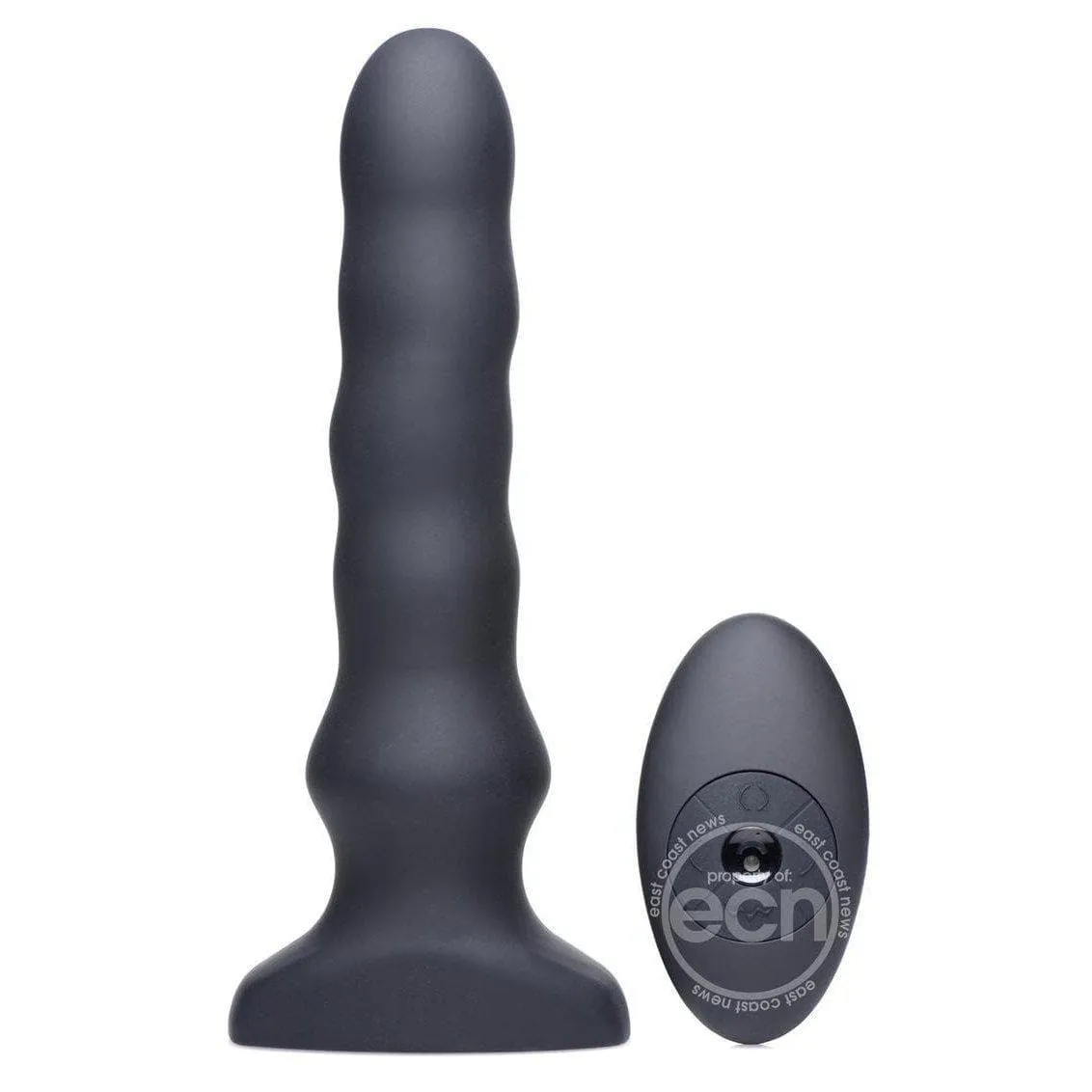 Thunder Plugs Silicone Vibrating & Squirming Plug with Remote Control