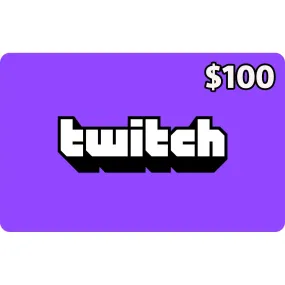 Twitch $100 Gift Code