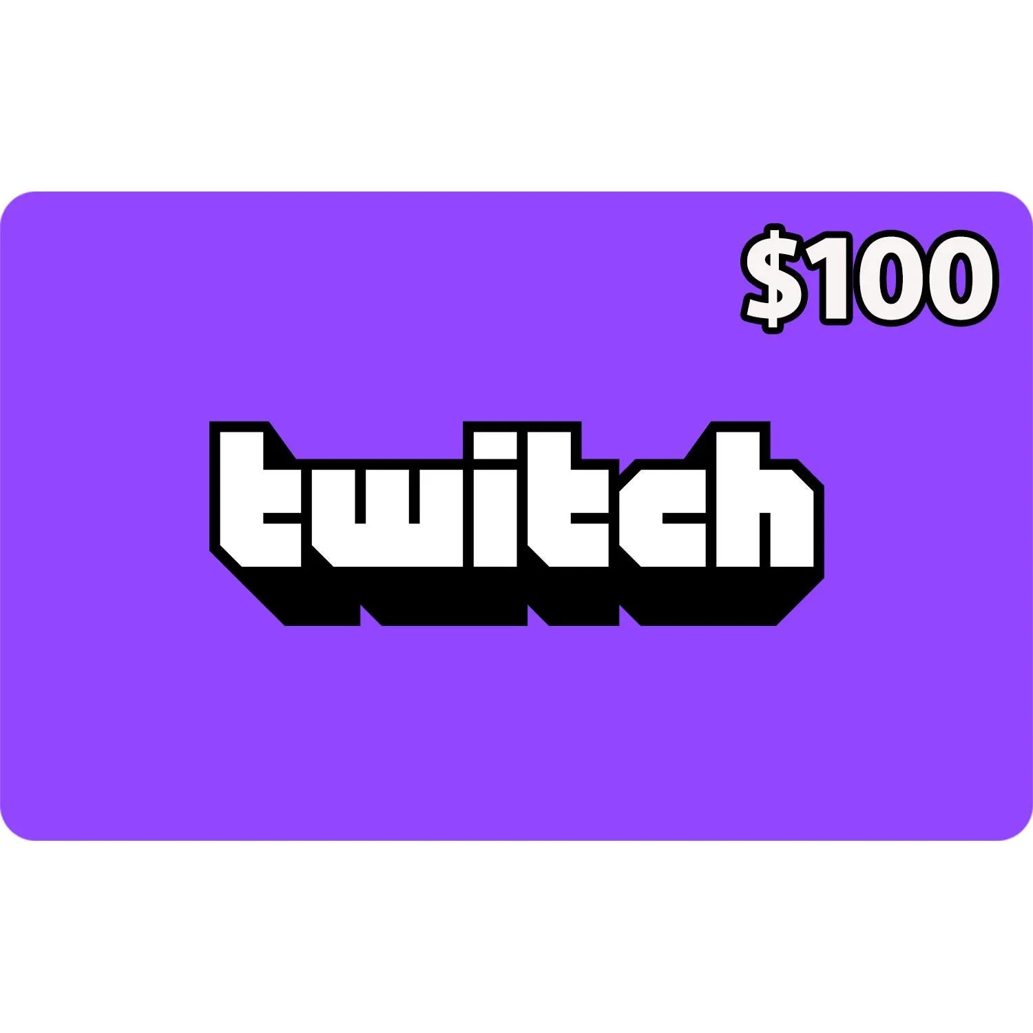 Twitch $100 Gift Code