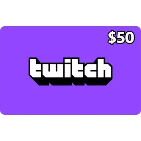 Twitch $50 Gift Code