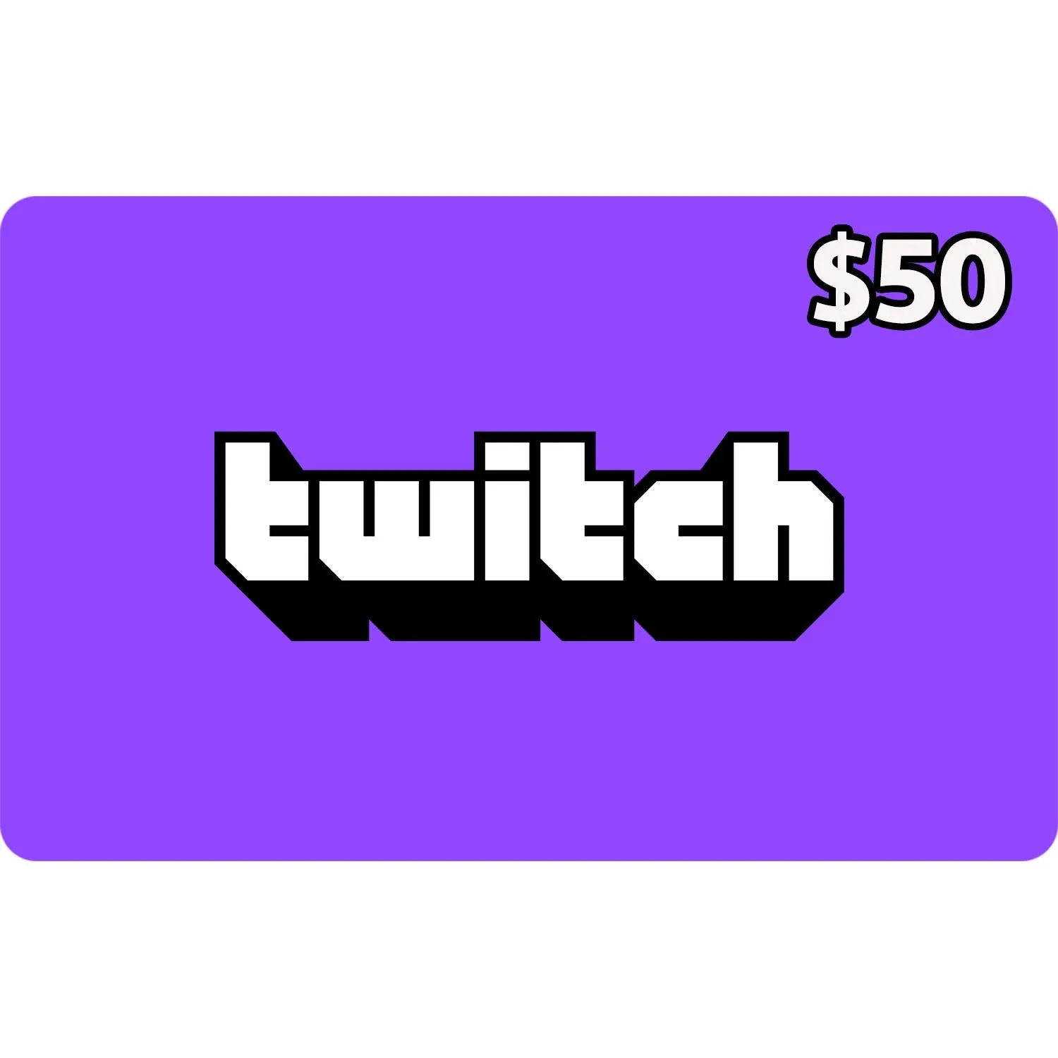 Twitch $50 Gift Code