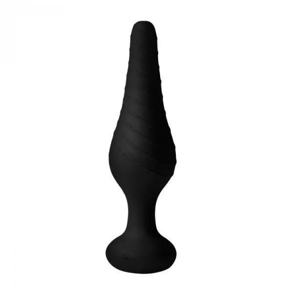Under Control Rechargeable Silicone Vibrating Anal Plug with Remote Control