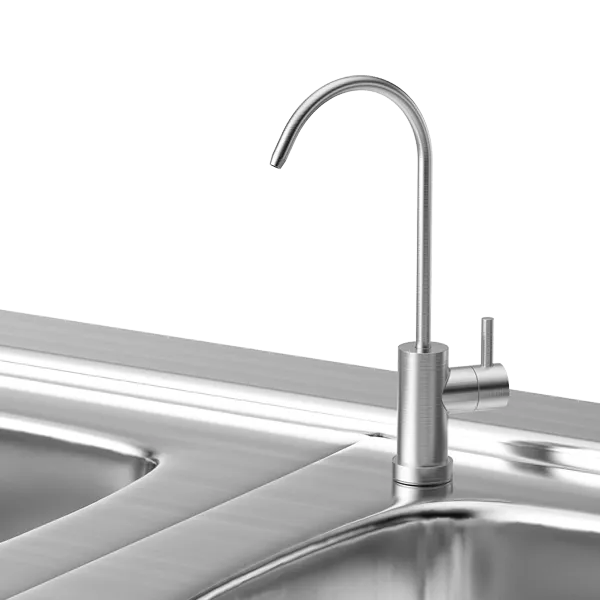 Undersink Ultrafiltration Water Filter System With Dedicated Faucet