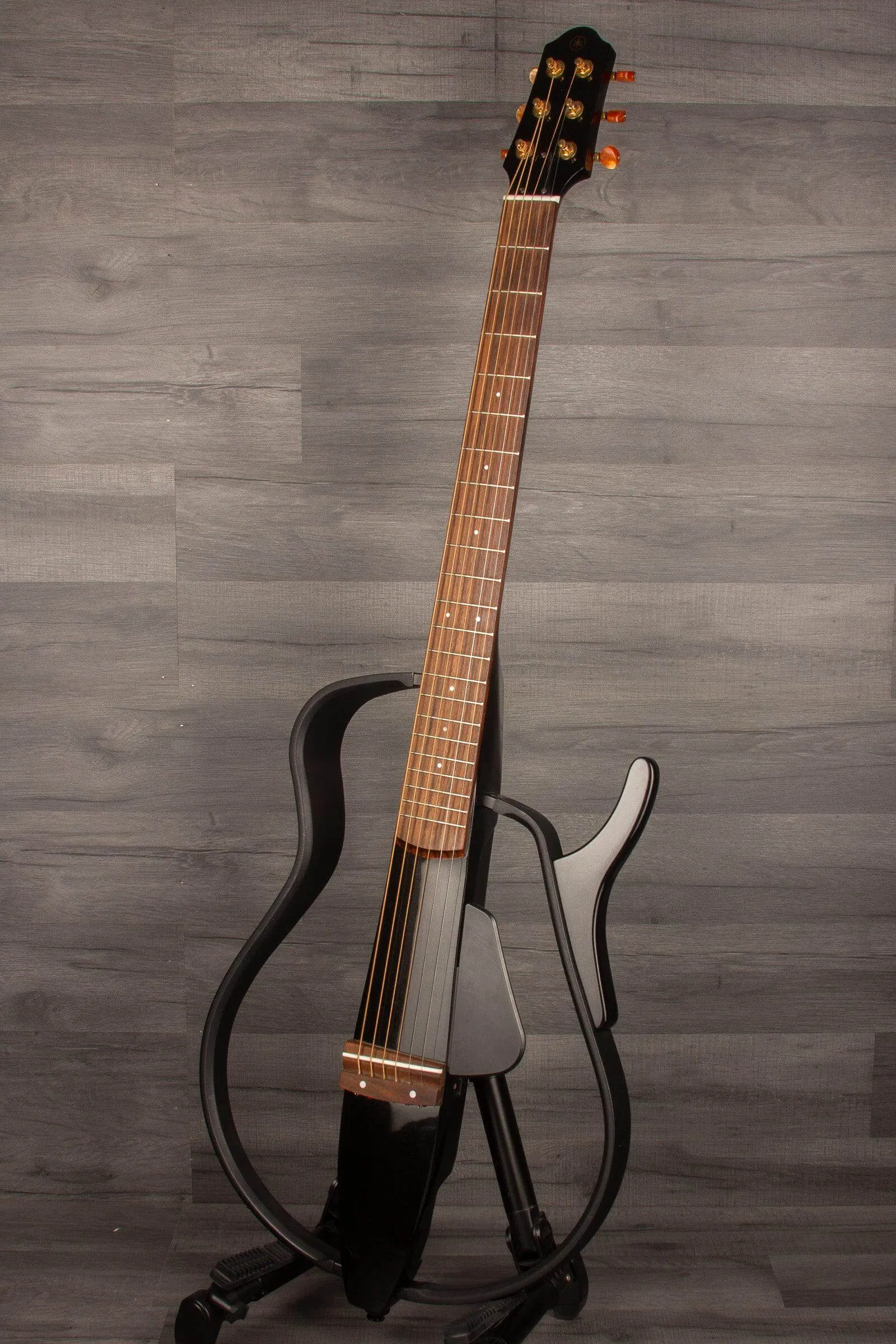 USED - Yamaha SLG110S Silent Guitar Steel - Black