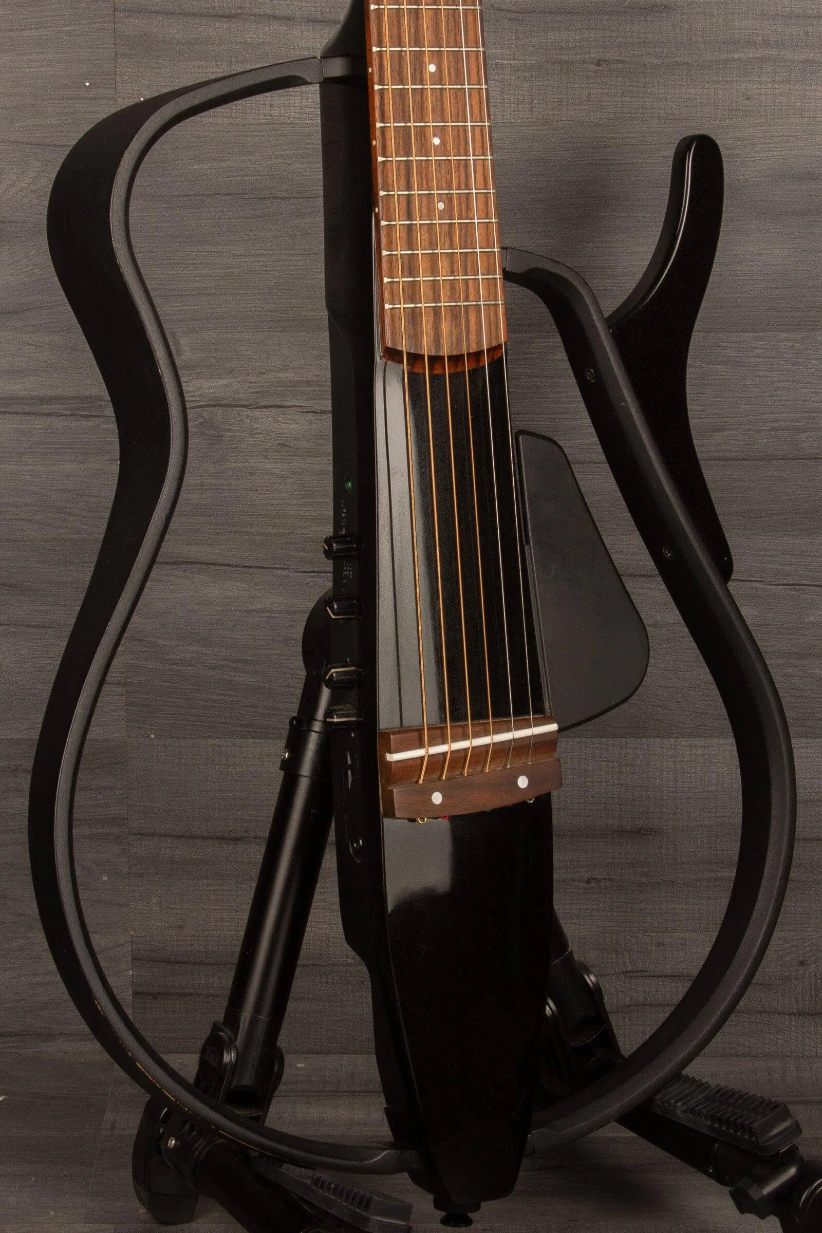 USED - Yamaha SLG110S Silent Guitar Steel - Black