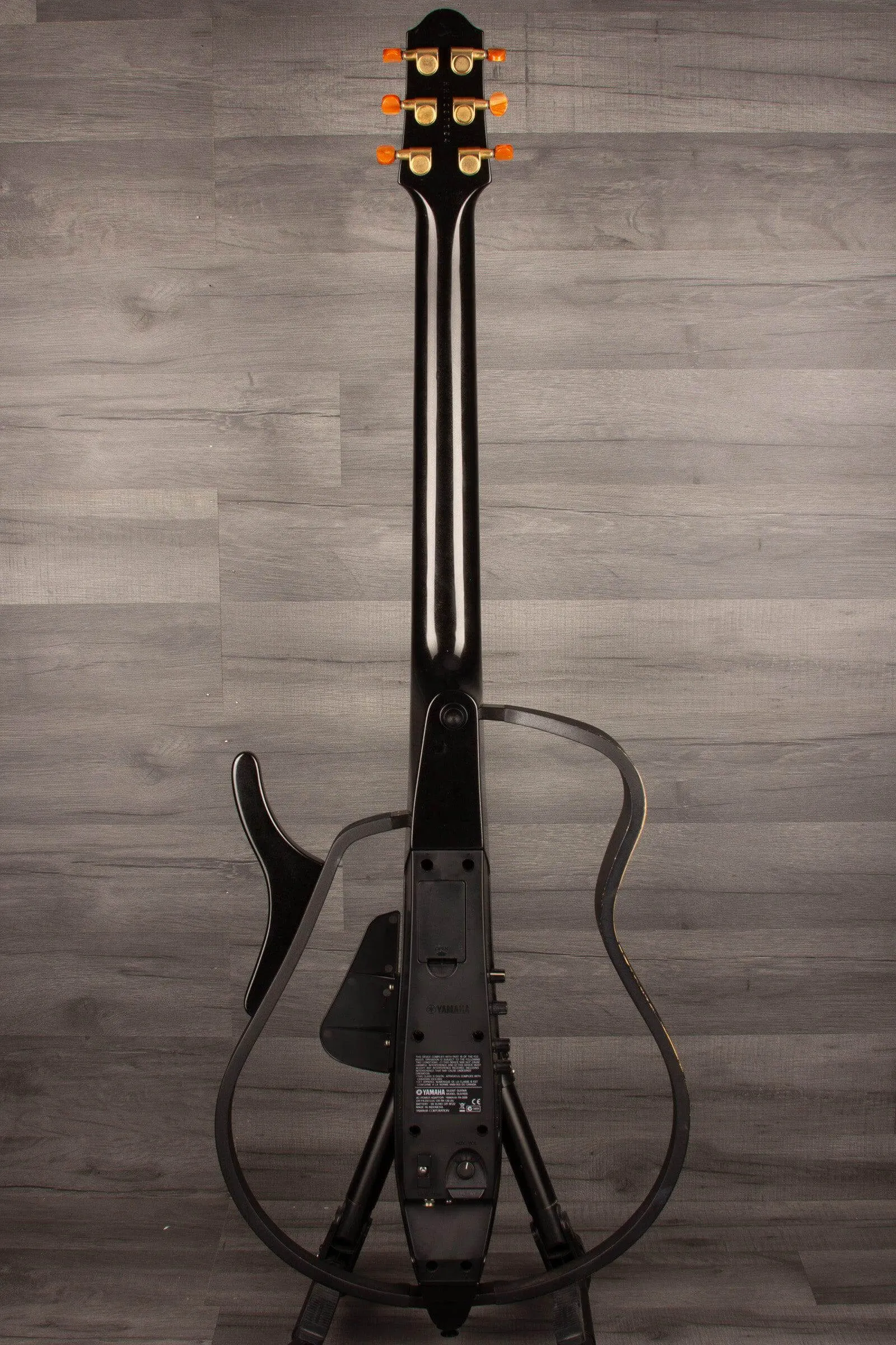USED - Yamaha SLG110S Silent Guitar Steel - Black