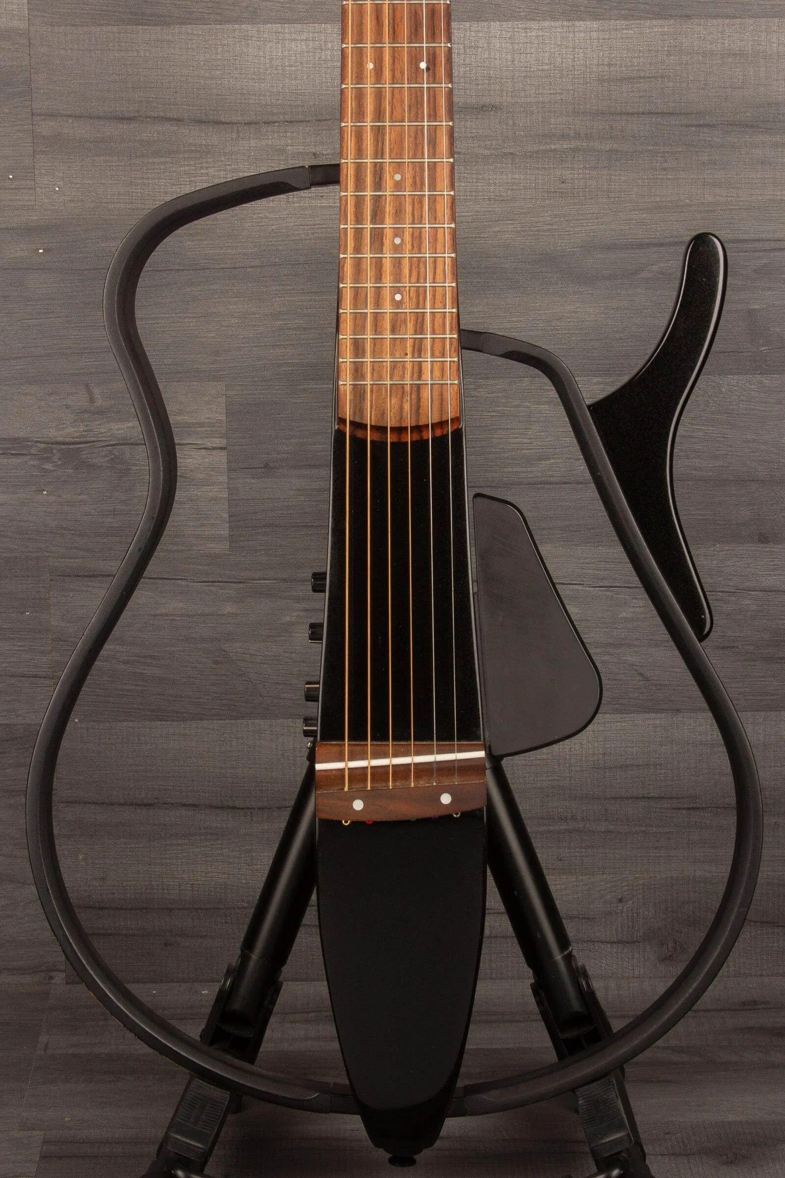 USED - Yamaha SLG110S Silent Guitar Steel - Black